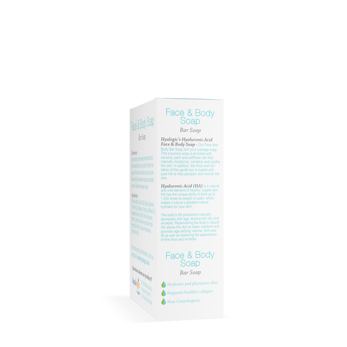 Hyalogic Face and Body Bar with Hyaluronic Acid - 4 oz PATIENT ONLY - Health As It Ought to Be
