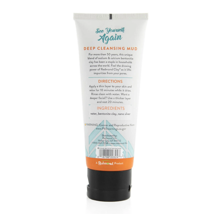 Redmond Facial Mud Mask with Silver - 4 oz.
