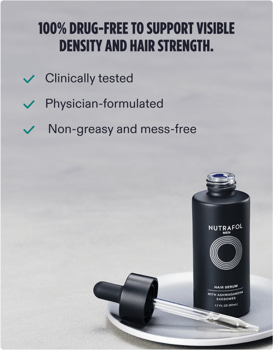 Nutrafol Men's Hair Serum - 1.7 fl oz PATIENT ONLY - Health As It Ought to Be