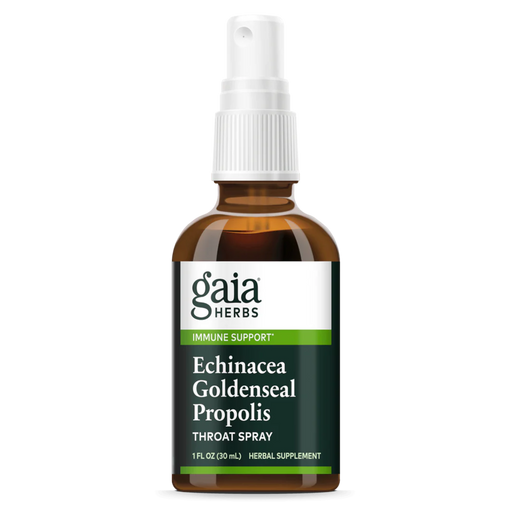 Gaia Herbs Echinacea Goldenseal Throat Spray - 1 oz - Health As It Ought to Be