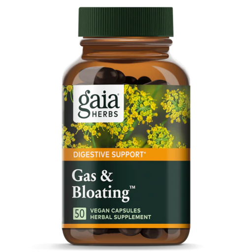 Gaia Herbs Gas & Bloating® - 50 Capsules - Health As It Ought to Be