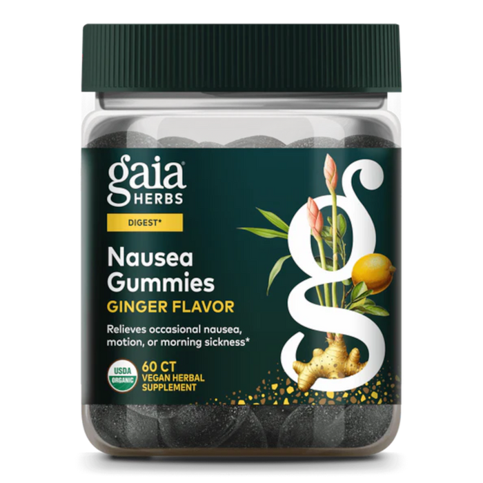 Gaia Herbs Nausea Gummies - 60 Count