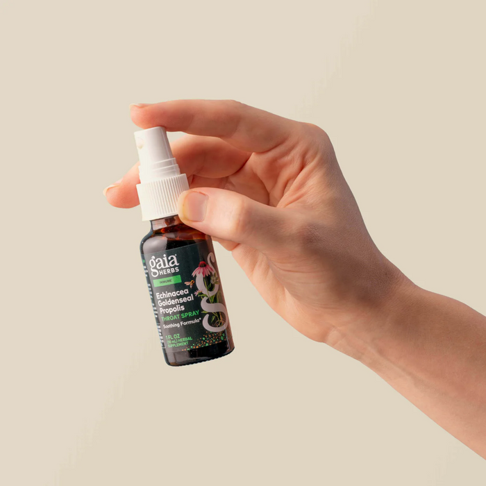 Gaia Herbs Echinacea Goldenseal Throat Spray - 1 oz.
