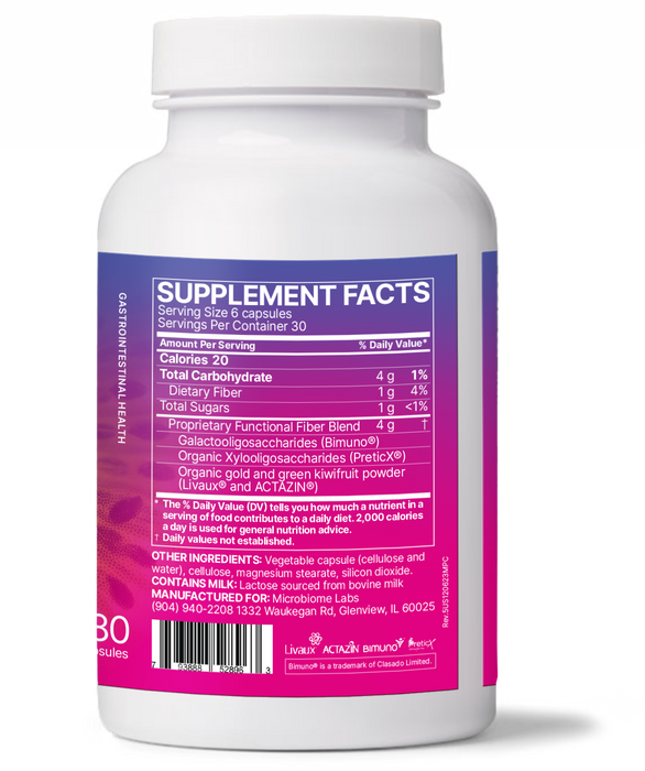 Microbiome Labs Megapre Prebiotic - 180 Capsules TEMPORARY BEING DISCONTINUED SOON - Health As It Ought to Be