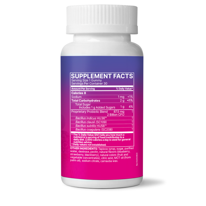 Microbiome Labs MegaSporeBiotic Probiotic Gummies - 60 Gummies - Health As It Ought to Be