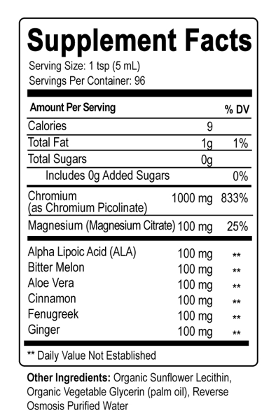 HAIOTB Liposomal Glucose Metabolism Support - 16 oz.