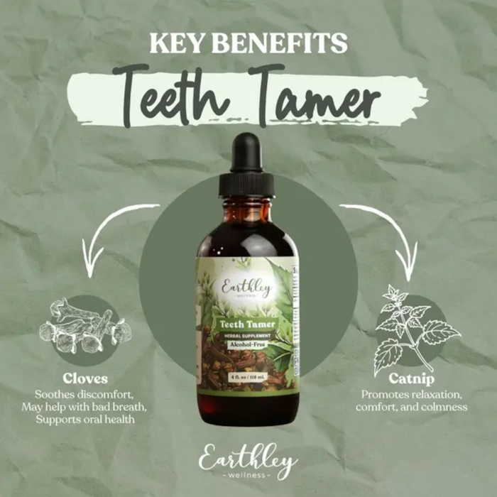 Earthley Teeth Tamer - 1 fl oz.