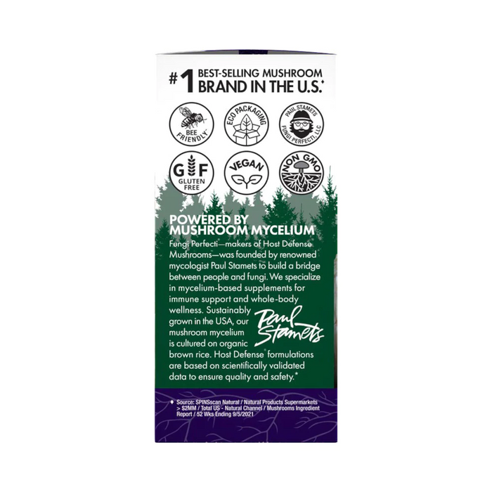Host Defense Lion's Mane - 60 Capsules - Health As It Ought to Be