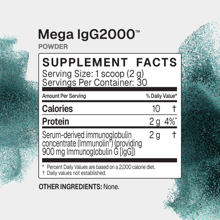 Microbiome Labs MegaIgG2000 Powder - 2.1 oz