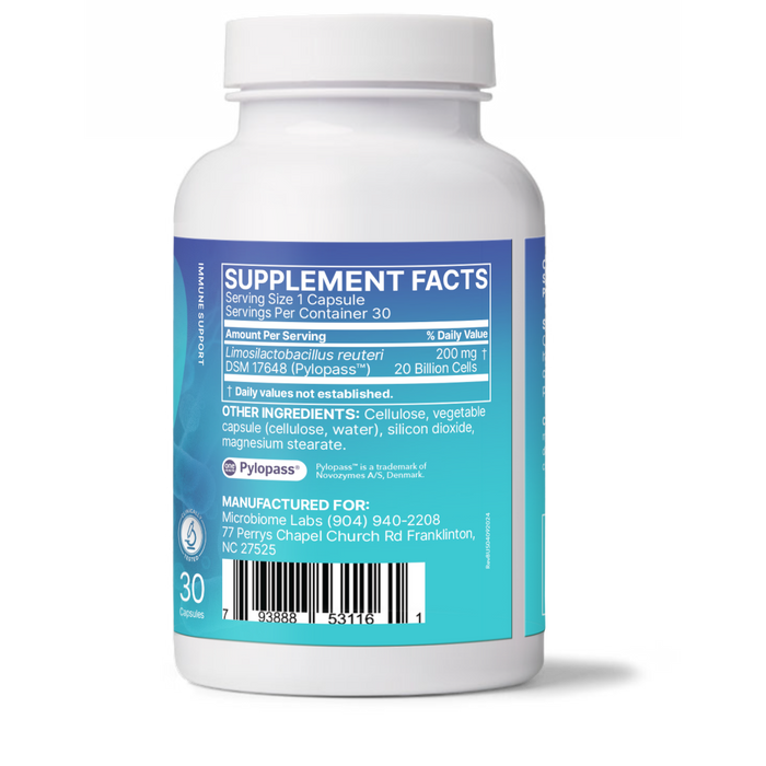 Microbiome Labs PyloGuard - 30 Capsules - Health As It Ought to Be