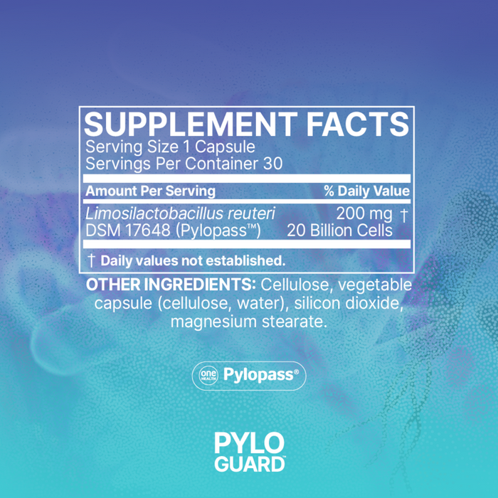 Microbiome Labs PyloGuard - 30 Capsules - Health As It Ought to Be