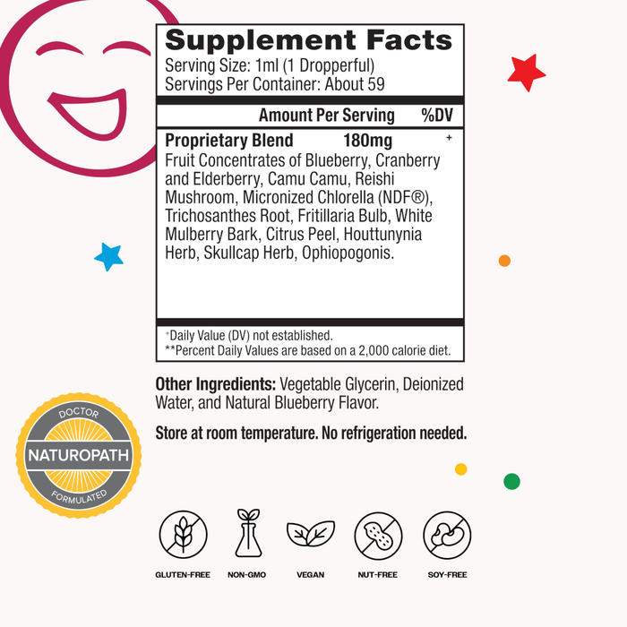 Bioray Kids NDF Immune - 2 oz.