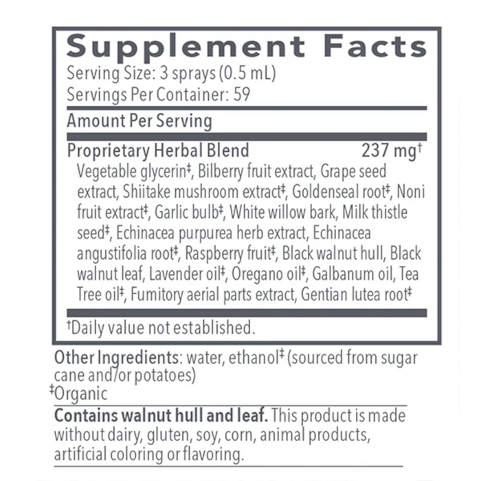 Biocidin Botanical Research Biocidin TS Throat Spray - 1 oz.