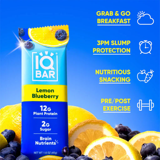 IQBar Lemon Blueberry PATIENT ONLY - Health As It Ought to Be
