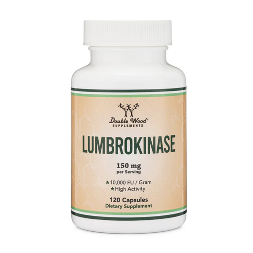 Double Wood Supplements Lumbrokinase - 120 Capsules - Health As It Ought to Be
