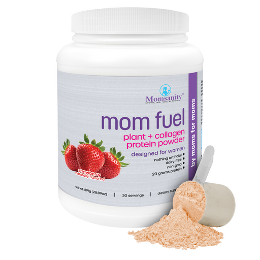 Momsanity Mom Fuel Protein Powder LIMTED EDITION STRAWBERRY - Health As It Ought to Be