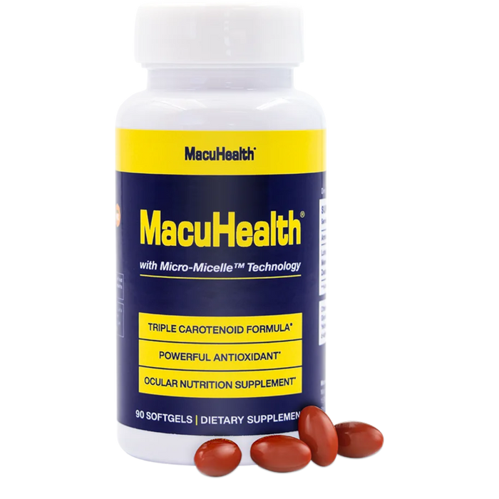 MacuHealth Eye Supplement with Micro-Micelle Technology - 90 Softgels