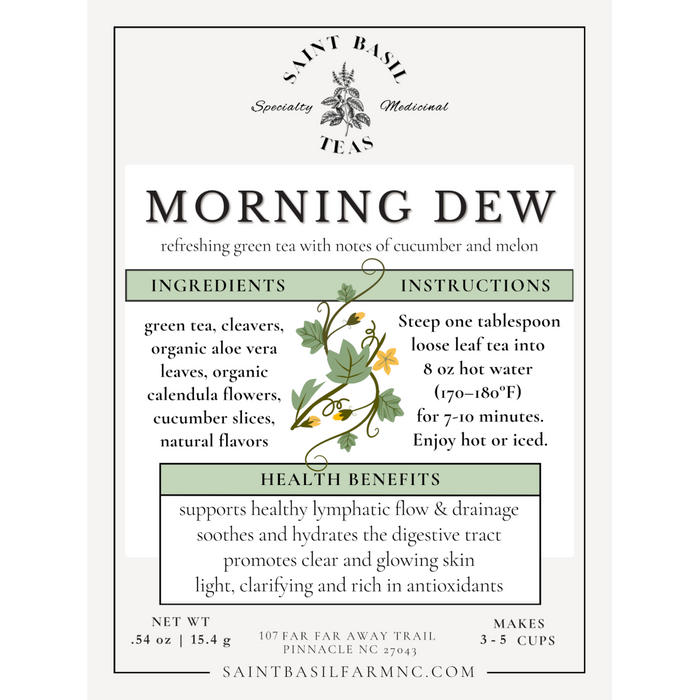Saint Basil Teas Morning Dew - 2.5 oz.