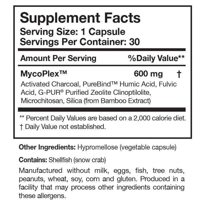Researched Nutritionals Mycopul - 30 Capsules - Health As It Ought to Be
