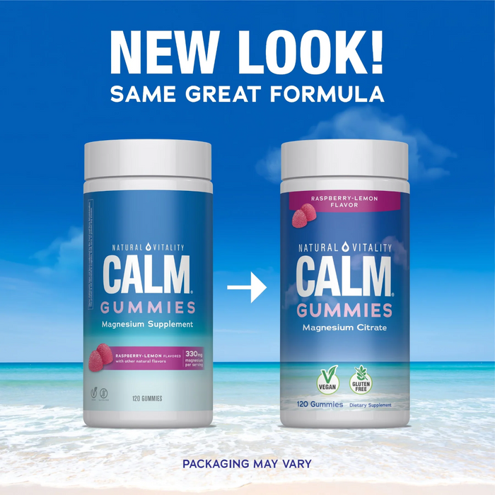 Natural Vitality Natural Calm Gummies - 120 Gummies