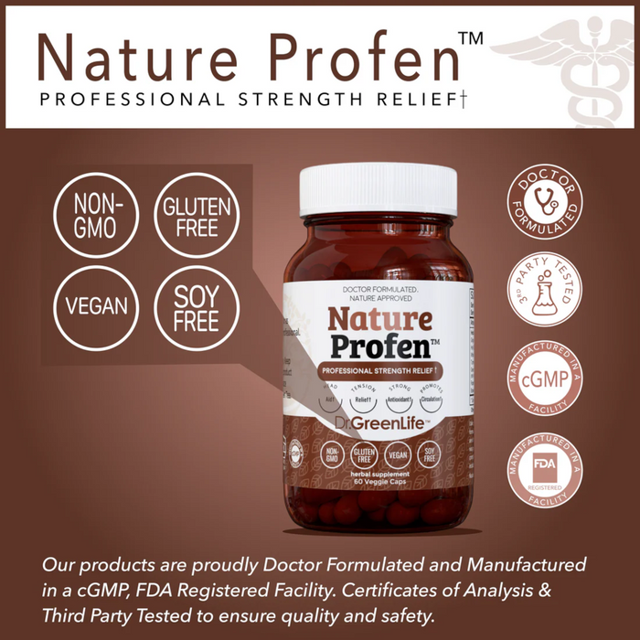 Dr. Green Life Nature Profen - 60 Capsules