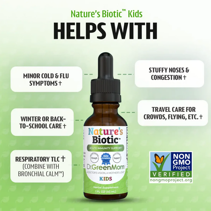Dr. Green Mom Kids Nature's Biotic - 1 oz. - Health As It Ought to Be