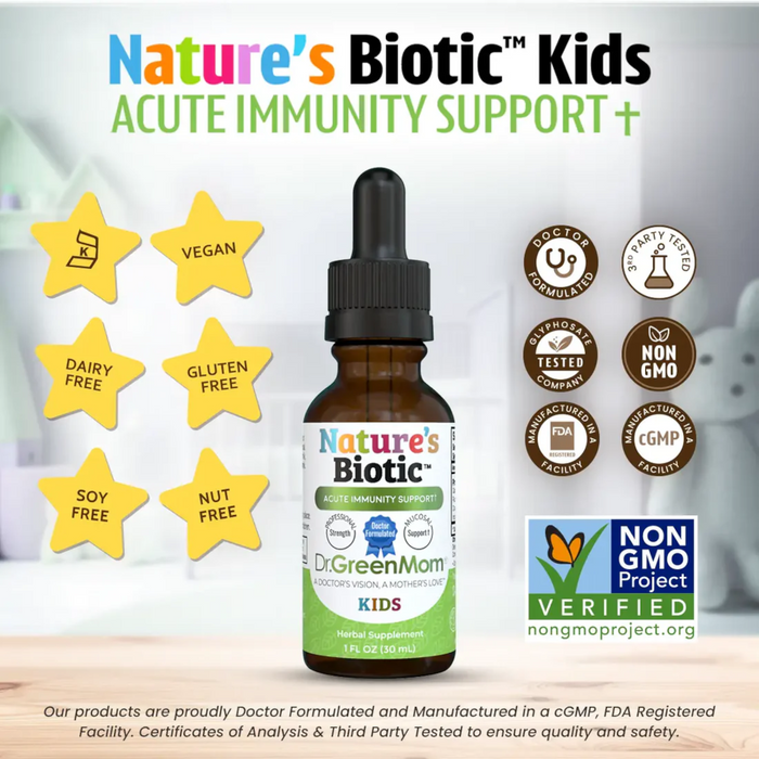 Dr. Green Mom Kids Nature's Biotic - 1 oz. - Health As It Ought to Be