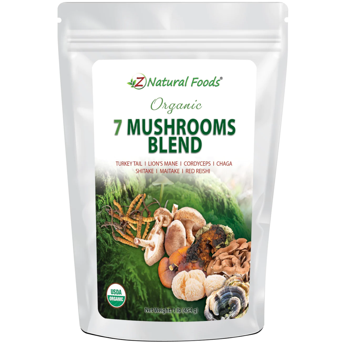 Z Natural Foods 7 Mushroom Blend - 1 lb. | RIH/HAIOTB Stores