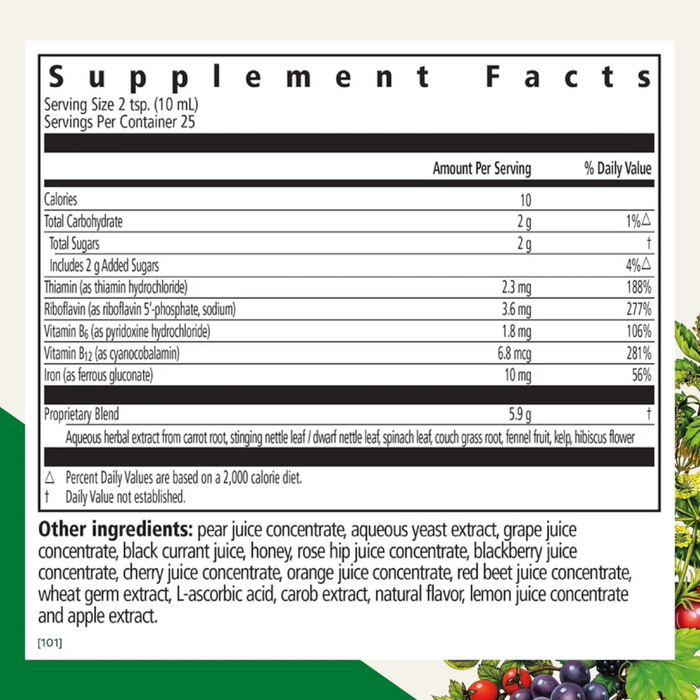 Flora Floradix Iron + Herbs - 8.5 oz.