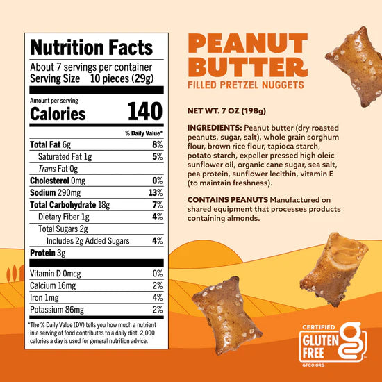 Quinn Peanut Butter Pretzel Nuggets