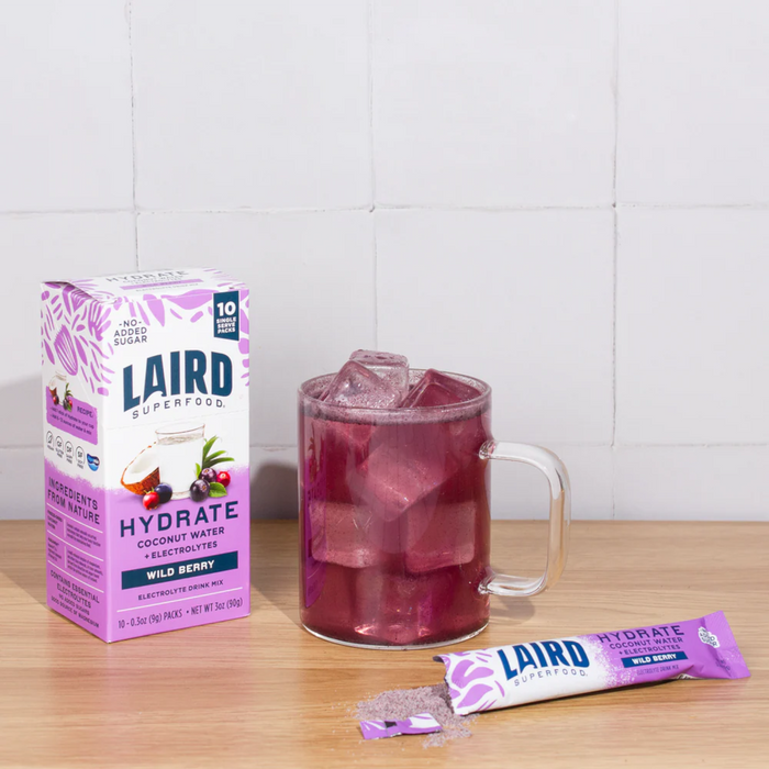 Laird Superfood Hydrate Packs (Wild Berry)