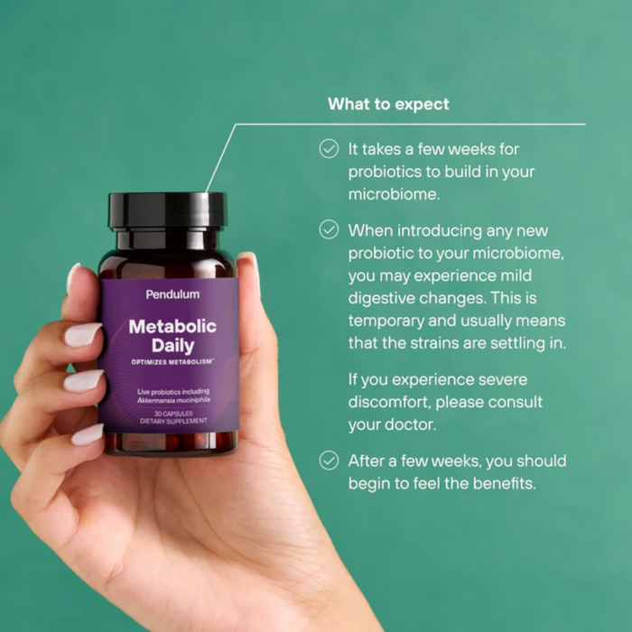 Pendulum Metabolic Daily - 30 Capsules - Health As It Ought to Be