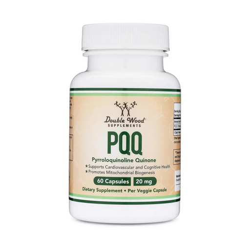 Double Wood PQQ 20mg - 60 Capsules - Health As It Ought to Be