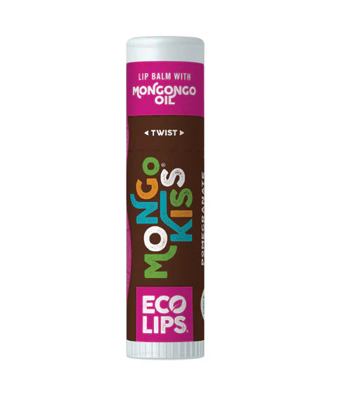 Eco Lips Mongo Kiss Pomegranate Organic Lip Balm PATIENT ONLY - Health As It Ought to Be
