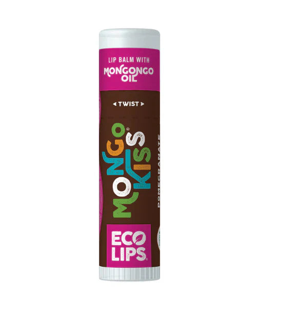 Eco Lips Mongo Kiss Pomegranate Organic Lip Balm PATIENT ONLY - Health As It Ought to Be