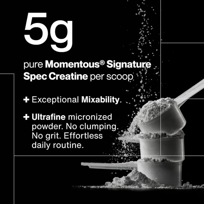 Momentous Creatine Unflavored, 90 Servings - 15.8 oz