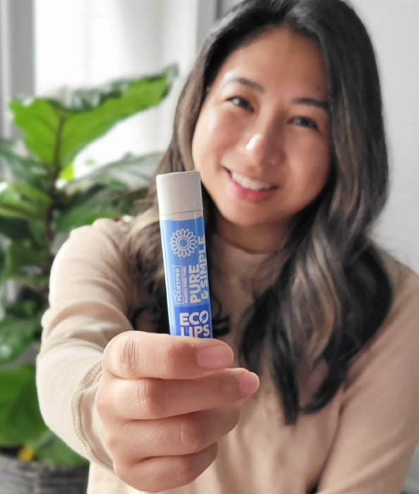 ECO Lips Pure and Simple Vanilla Lip Balm PATIENT ONLY - Health As It Ought to Be