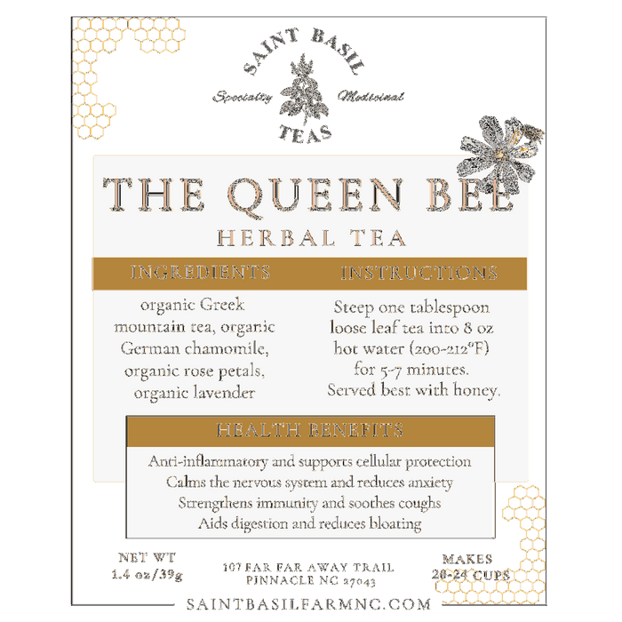 Saint Basil Teas Queen Bee - 1.4 oz.