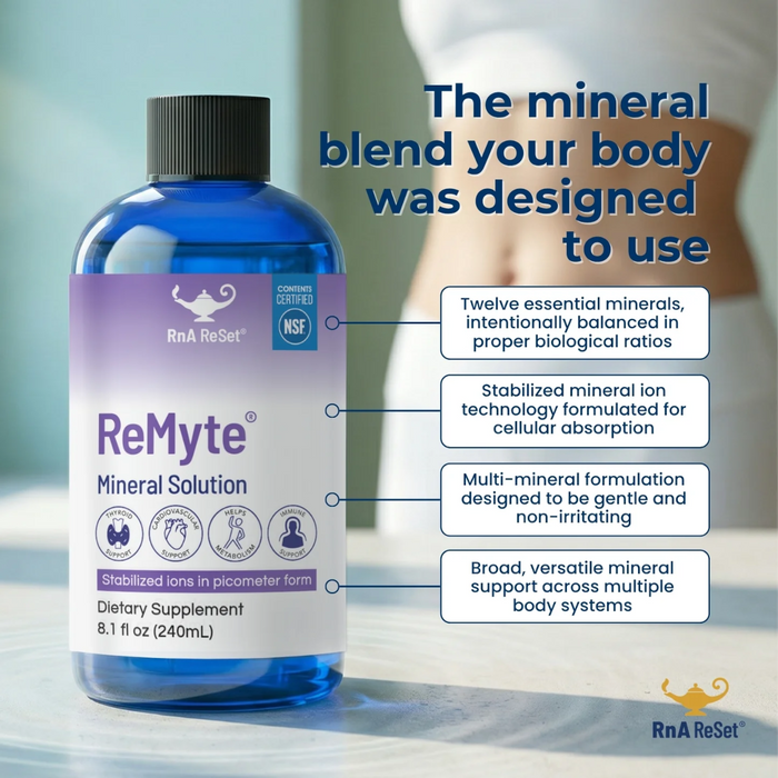RNA Reset Pro ReMyte Mineral Solution - 8 fl oz.