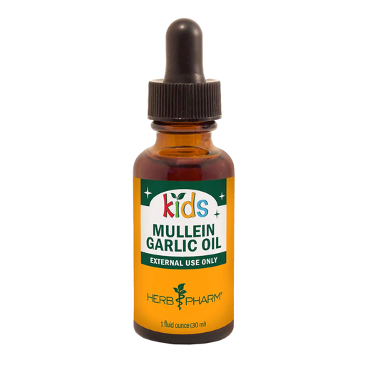 Herb Pharm Kids Mullein Garlic Oil - 1 fl oz. - Health As It Ought to Be