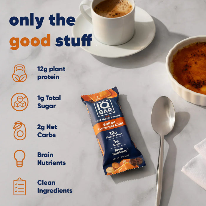 IQ Bar Salted Caramel Chip SEASONAL PATIENT ONLY - Health As It Ought to Be