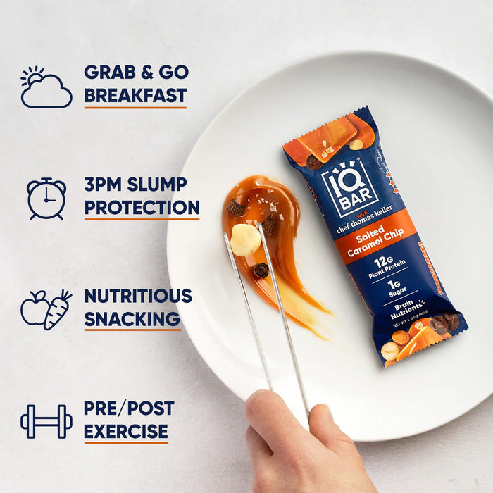 IQ Bar Salted Caramel Chip SEASONAL PATIENT ONLY - Health As It Ought to Be