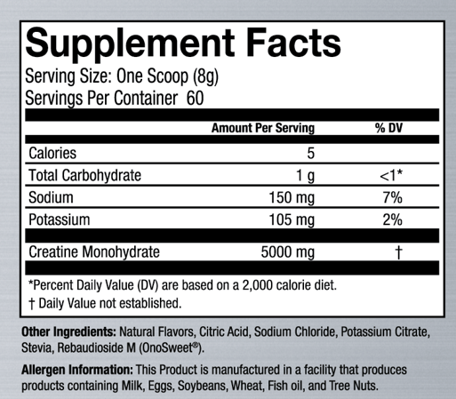 Momsanity CREATINE + HYDRATION - 60 Servings