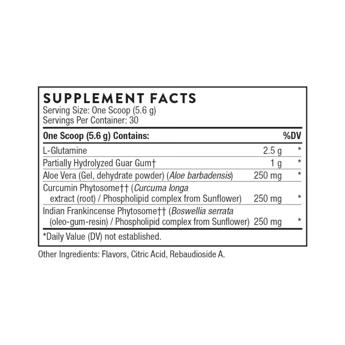 Thorne Leaky Gut Support - 5.9 oz. Orange Vanilla (was known as EnteroMend®)