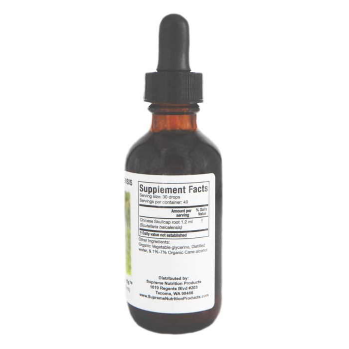 Supreme Nutrition Scutellaria Baicalensis Supreme - 2 fl oz