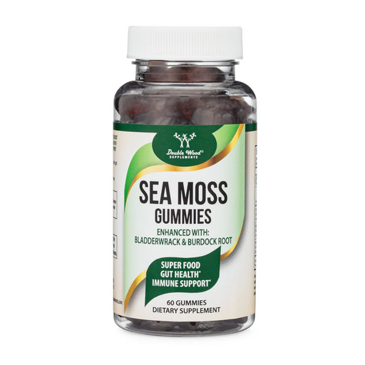 Double Wood Supplements Irish Sea Moss Gummies - 60 Gummies - Health As It Ought to Be