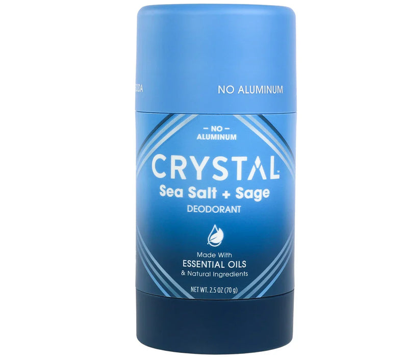 Crystal Sea Salt and Sage Deodorant - 2.5 oz. PATIENT ONLY - Health As It Ought to Be