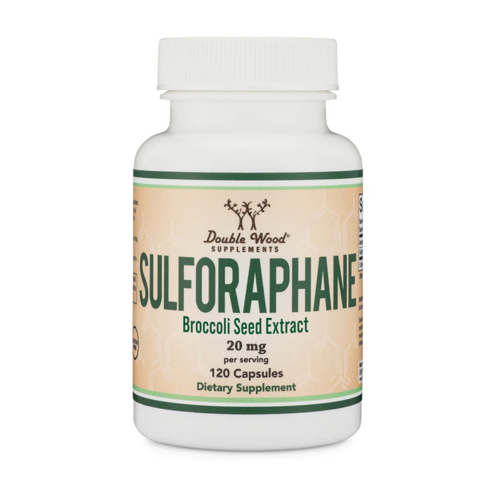 Double Wood Supplements Sulforaphane 20mg - 120 Capsules