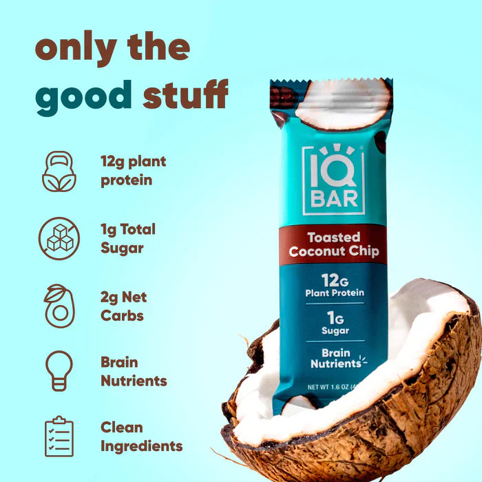 IQBar Toasted Coconut Chip PATIENT ONLY - Health As It Ought to Be