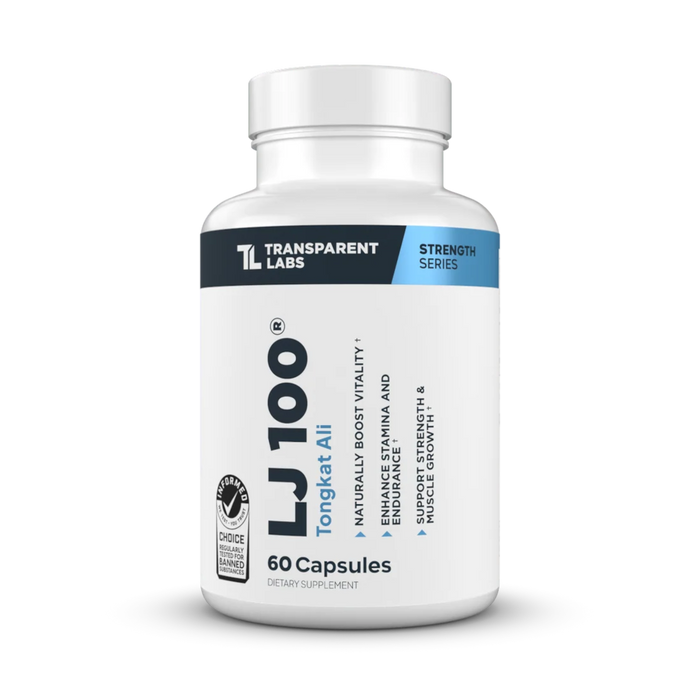 Transparent Labs LJ100 Tongkat Ali - 60 Capsules